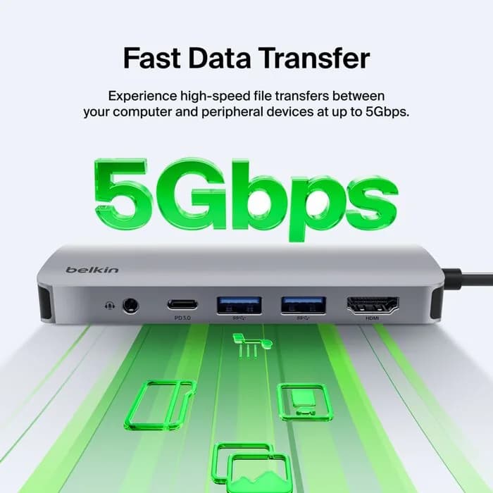 Belkin USB-C Hub (7в1)