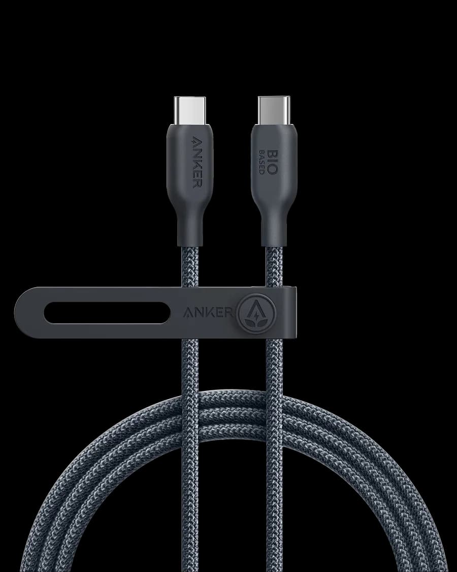 Кабель Anker 543 USB-C to USB-C Cable (Bio-Braided)
