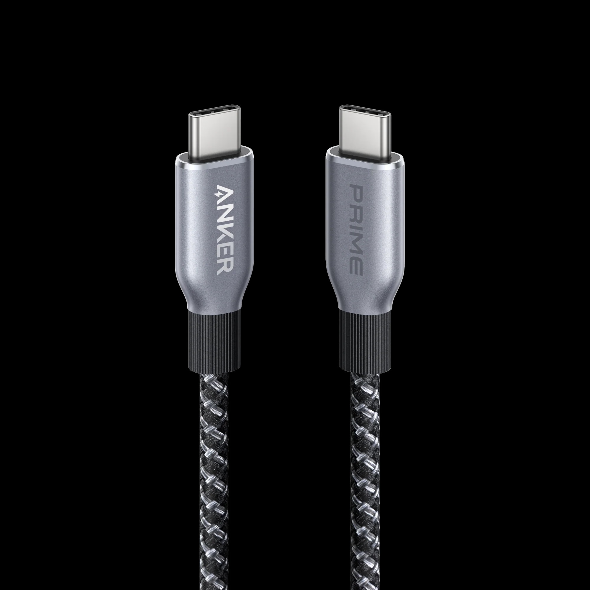 Кабель Anker Prime USB-C to USB-C (0.9 м, 240W, Upcycled-Braided)