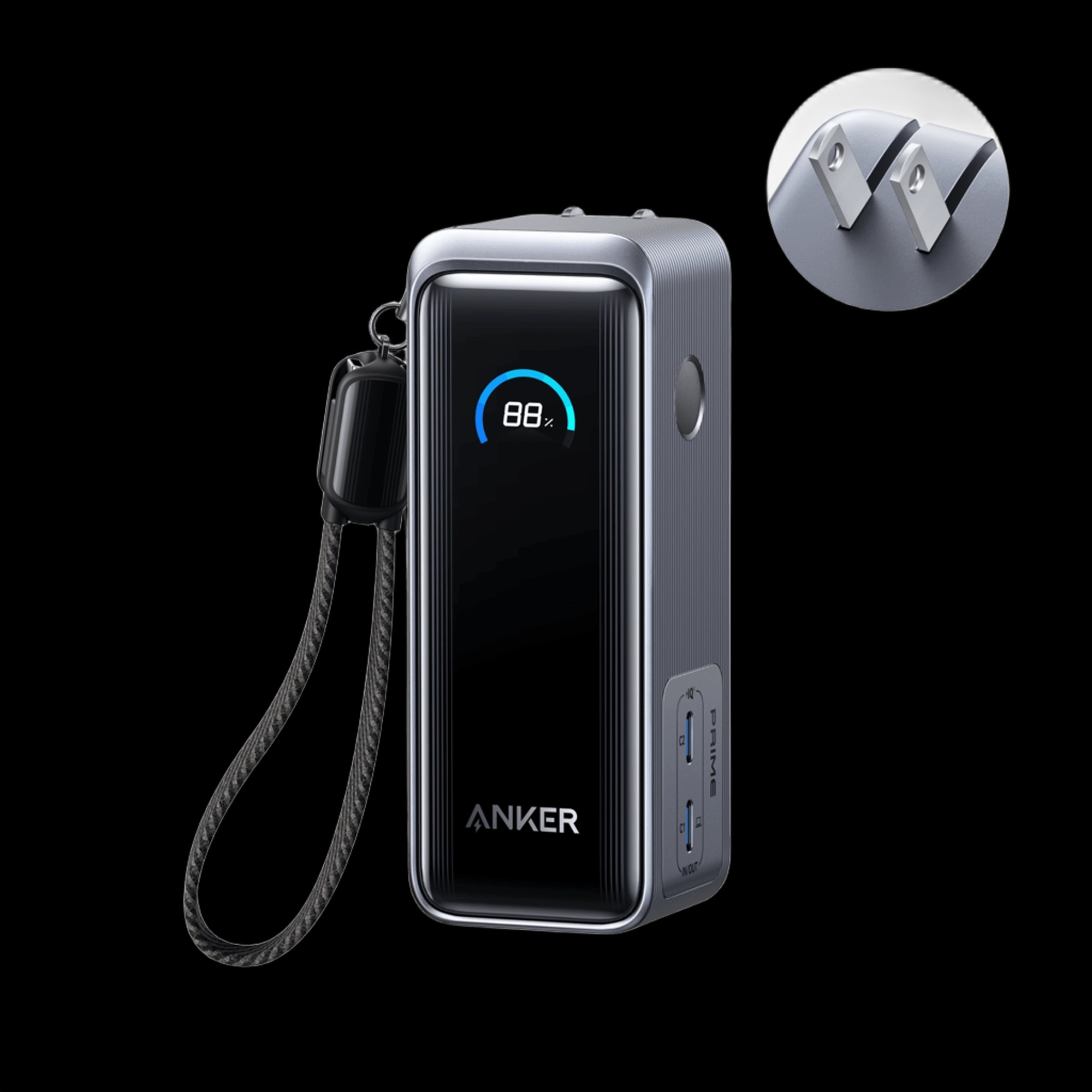 Anker Prime Power Bank 65W 9600мАч