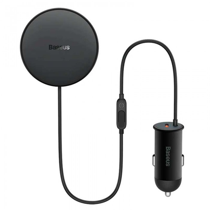 Автомобильный держатель с беспроводной зарядкой Baseus Cw01 Magnetic Wireles Charging Car Mount 15W
