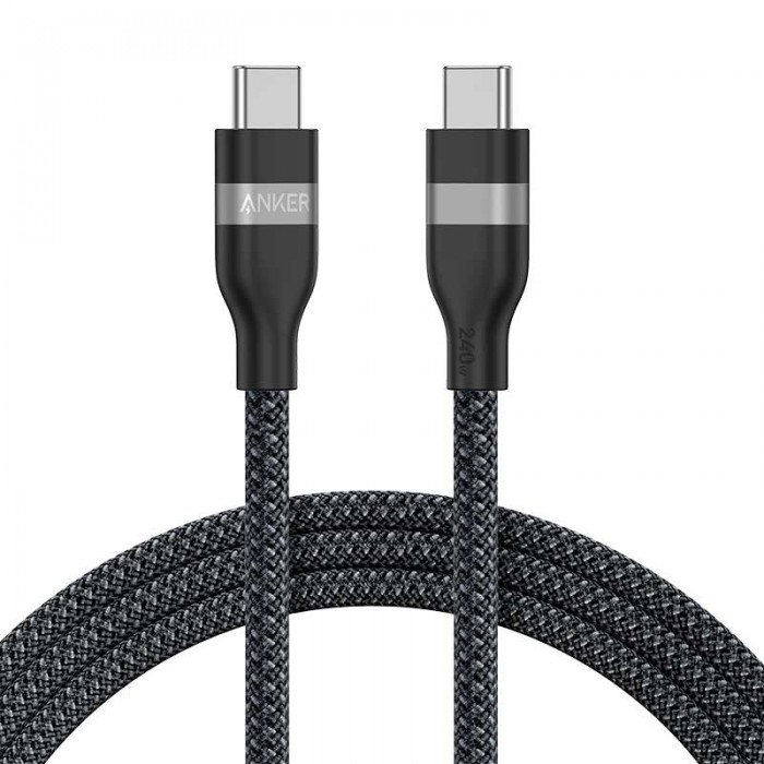 Кабель Anker Soft, Durable, and Eco-Friendly USB-C to USB-C Cable