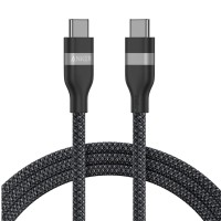 Кабель Anker Zolo USB C to USB C 240W Braided Fast Charging Cable 1.8m (A82E2)