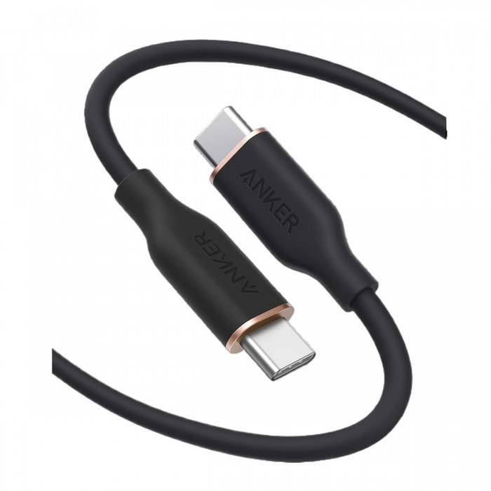 Кабель Anker PowerLine Flow USB-C to USB-C 0.9m 240w (A8552)