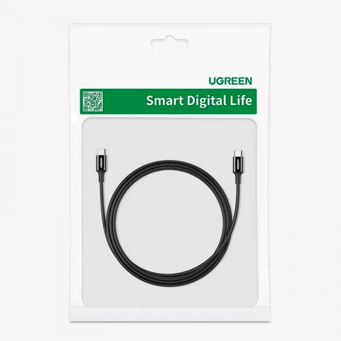 Кабель Ugreen High Quality USB-C Cable US300 USB-C to USB-C 2.0 100W 2m (80372)