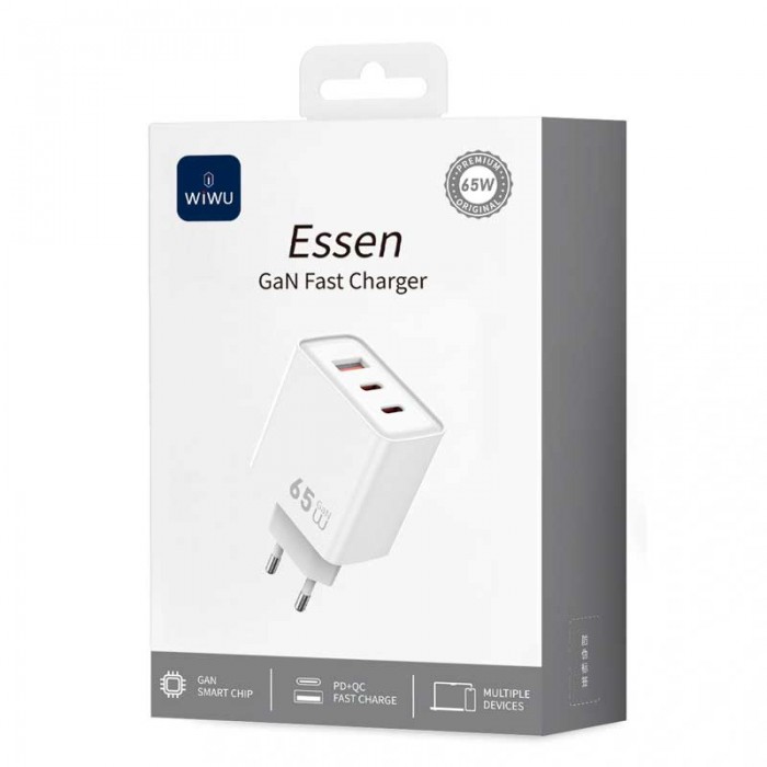 Зарядное устройство Wiwu Essen GaN Fast Charger Wi-G005