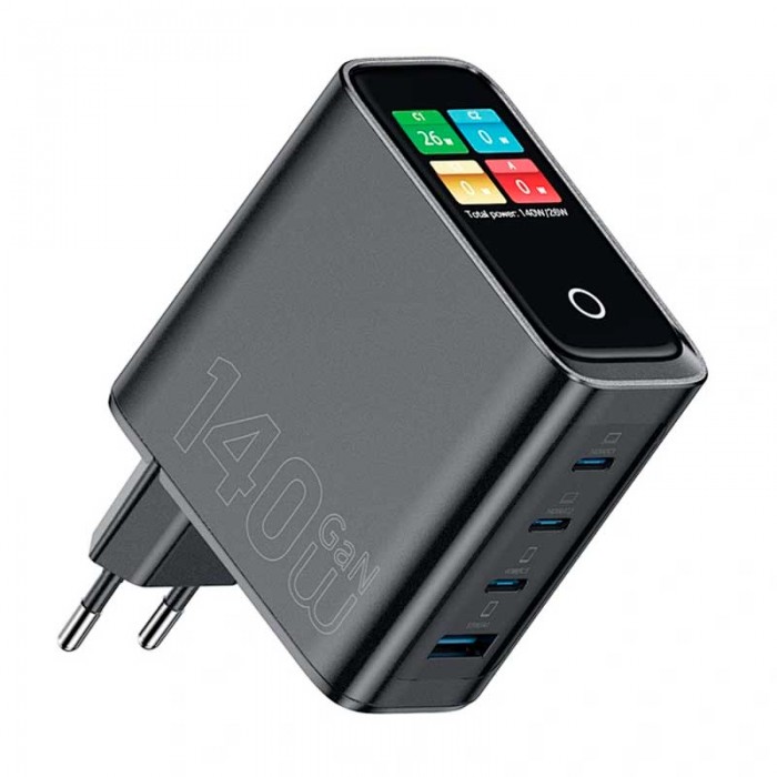 Зарядное устройство Wiwu Voyager 140W PD/QC GaN Fast Charger (Wi-G028)