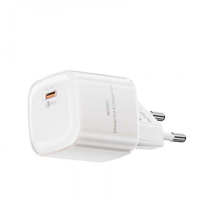 Зарядное устройство Wiwu Jade Dynamic GaN Fast Charger (Wi-G037)