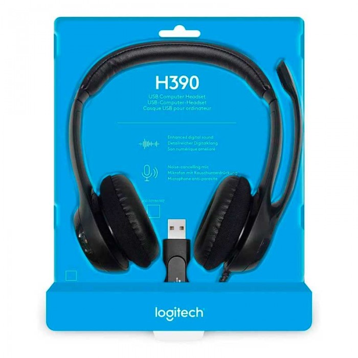 Накладные наушники Logitech H390