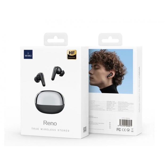 Беспроводные наушники Wiwu Reno True Wireles Stereo T19