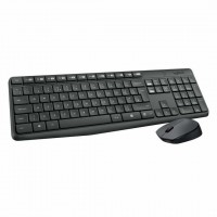 Беспроводная клавиатура и мышь Logitech MK235