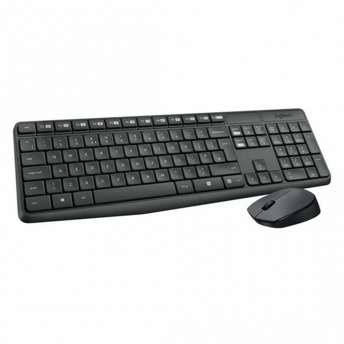 Беспроводная клавиатура и мышь Logitech MK235