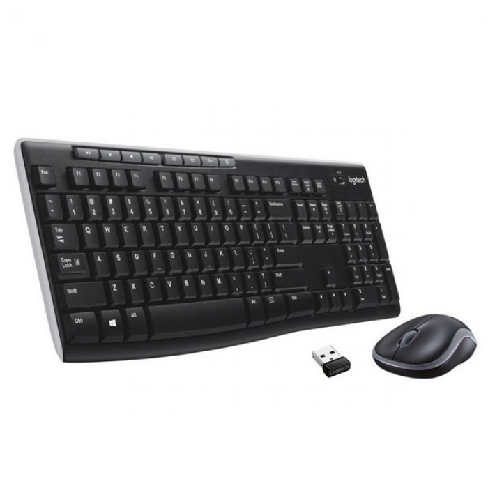 Беспроводная клавиатура и мышь Logitech MK270
