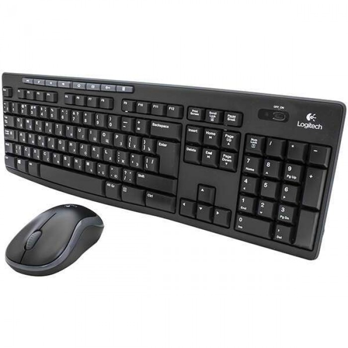 Беспроводная клавиатура и мышь Logitech MK270