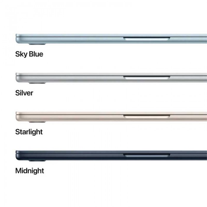Ноутбук Apple MacBook Air 15.3" 2025 M4 10‑core CPU/ 10‑core GPU (16GB+512GB SSD)