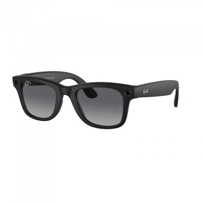 Солнцезащитные очки RayBan Meta Wayfarer RW4008 Matte Black Polar Gradient Graphite