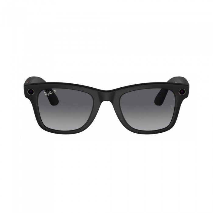 Солнцезащитные очки RayBan Meta Wayfarer RW4008 Matte Black Polar Gradient Graphite