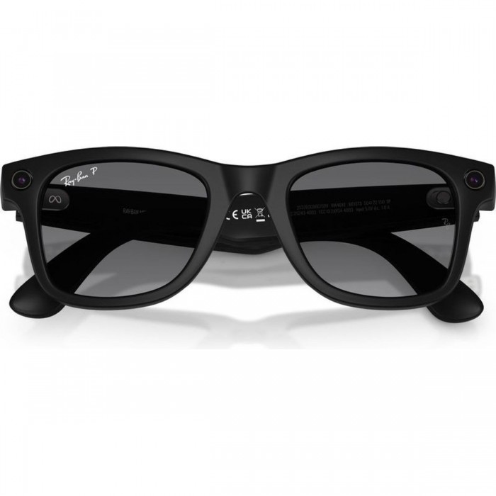 Солнцезащитные очки RayBan Meta Wayfarer RW4012 Matte Black Polar Gradient Graphite