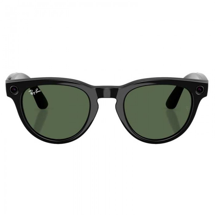 Солнцезащитные очки RayBan Meta Headliner Gen 2 Shiny Black Transition Graph. Green