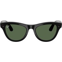 Солнцезащитные очки RayBan Meta Skyler Gen 2 Shiny Black G15 Green