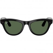 Солнцезащитные очки RayBan Meta Skyler Gen 2 Shiny Black G15 Green