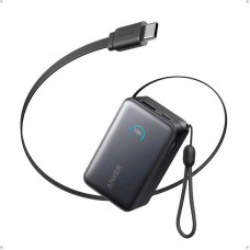 Внешний аккумулятор Anker Nano Power Bank 10K, 45W, Built-In Retractable USB-C Cable