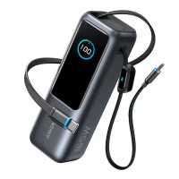 Внешний аккумулятор Anker Laptop Power Bank 25000мАч, 165W, Built-In and Retractable Cables