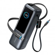 Внешний аккумулятор Anker Laptop Power Bank 25000мАч, 165W, Built-In and Retractable Cables